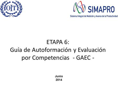 Guía de Autoformación y Evaluación por Competencias - GAEC -