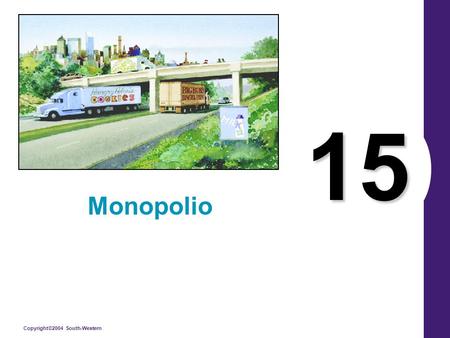 15 Monopolio.