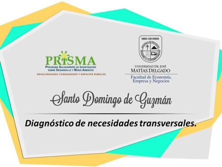 Diagnóstico de necesidades transversales.. Integrantes  Ana Sofía Alfaro  Silvia Antoinette Villalta  Dinorah Umaña Matta  Linda Urquilla Prieto 