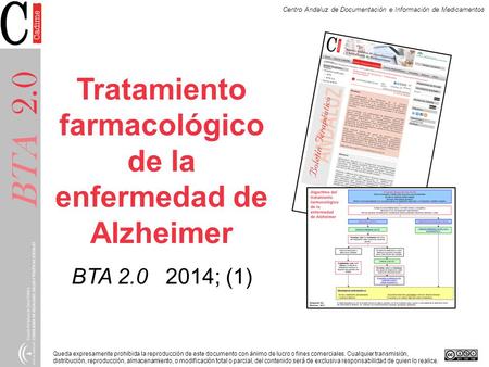 Tratamiento farmacológico de la enfermedad de Alzheimer