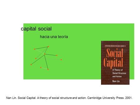 Nan Lin. Social Capital. A theory of social structure and action. Cambridge University Press. 2001. capital social hacia una teoría.