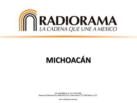 MICHOACÁN. Proyección de habitantes en el 2014 según CONAPO 3,884,471 Población total de los municipios Fuente:  Cobertura de.