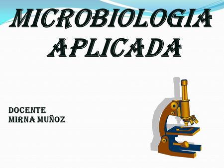 MICROBIOLOGIA APLICADA