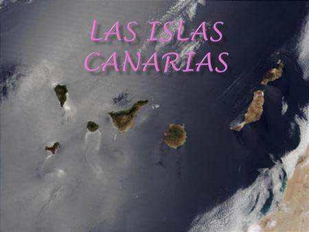 Las Islas Canarias.