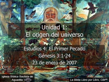 Unidad 1: El origen del universo