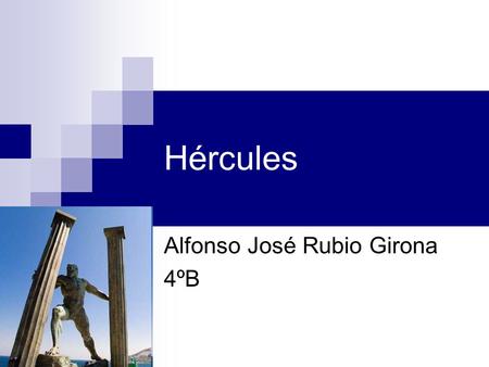 Alfonso José Rubio Girona 4ºB