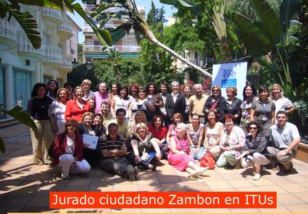 Una nueva forma de participación popular en un problema de salud común Jurado ciudadano Zambon en ITUs.