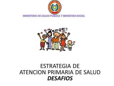 MINISTERIO DE SALUD PUBLICA Y BIENESTAR SOCIAL