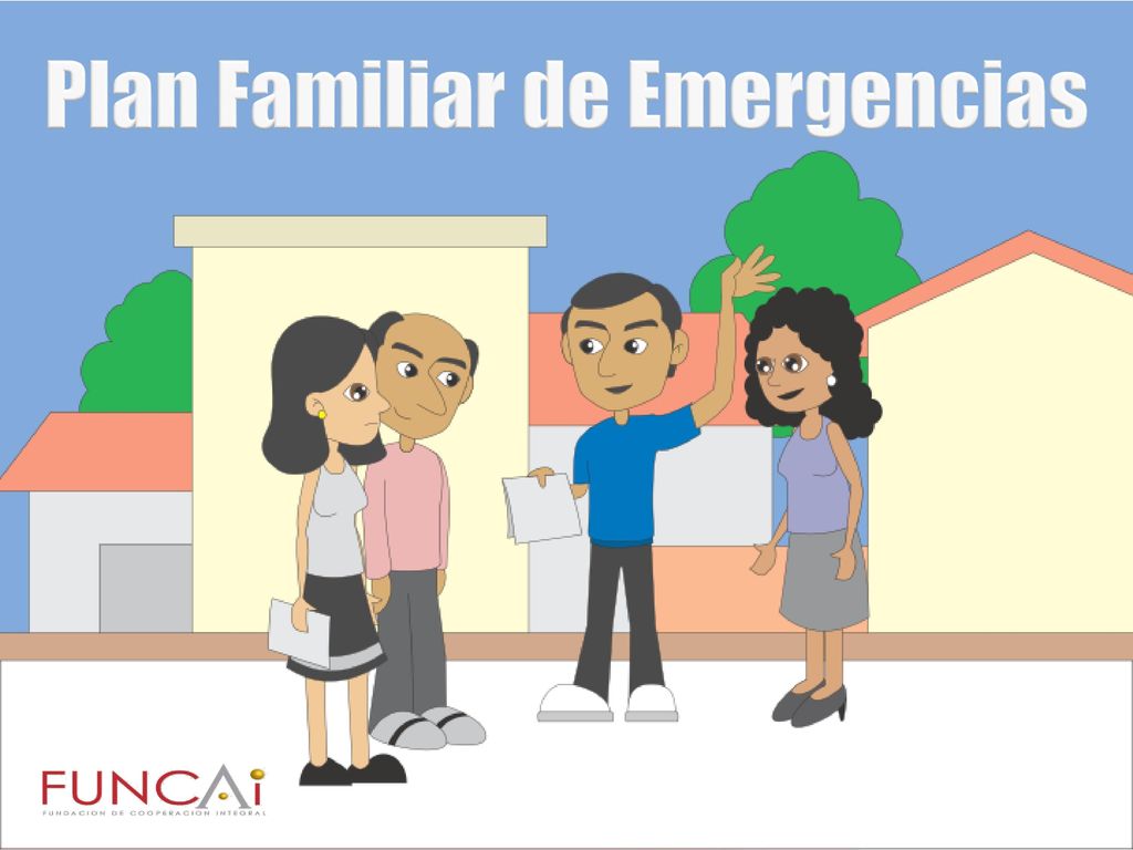 plan de emergencia familiar