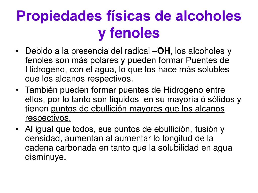 cadena carbonada solubilidad semana 19 y 20 alcoholes fenoles 233 teres tio 233 teres y cadena carbonada solubilidad semana 19 y 20 alcoholes fenoles 233 teres tio 233 teres y