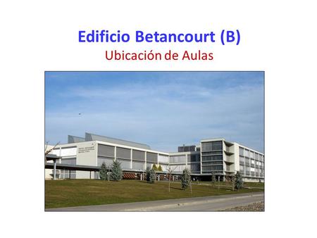 Edificio Betancourt (B)