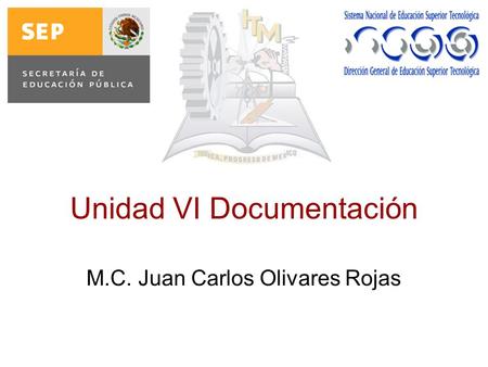 Unidad VI Documentación