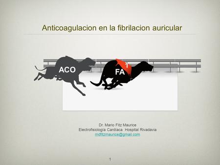 Anticoagulacion en la fibrilacion auricular