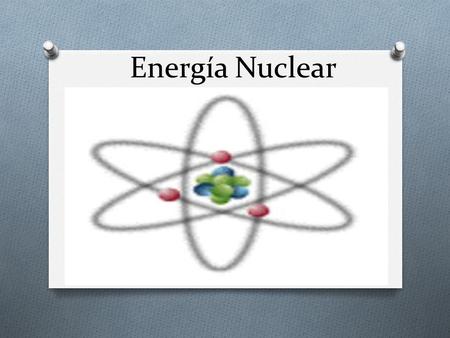 Energía Nuclear.