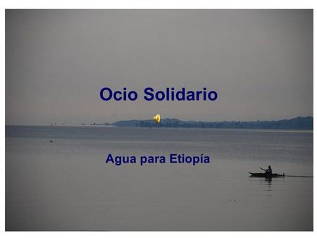 Ocio Solidario Agua para Etiopía Tres Pueblos Solidarios …