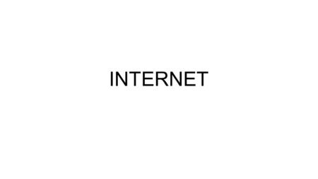 INTERNET. ¿Qué es Internet? : Es una red de redes que usan arquitectura tanto compañero - compañero como cliente- servidor con topología estrella,