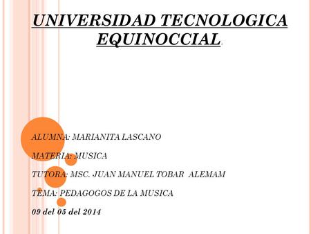 UNIVERSIDAD TECNOLOGICA EQUINOCCIAL.