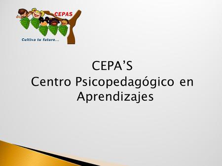 CEPA’S Centro Psicopedagógico en Aprendizajes