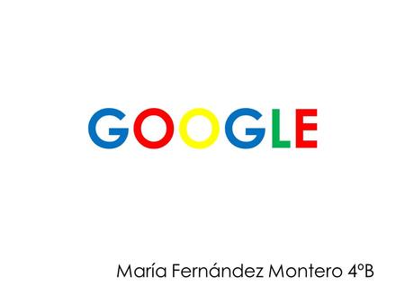 María Fernández Montero 4ºB