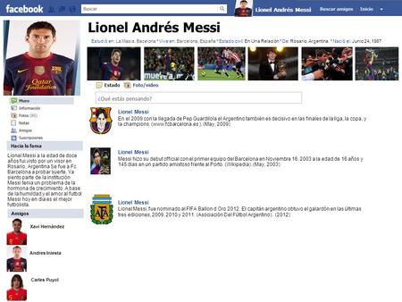 Lionel Messi En el 2009 con la llegada de Pep Guardilola el Argentino también es decisivo en las finales de la liga, la copa, y la champions. (www.fcbarcelona.es.