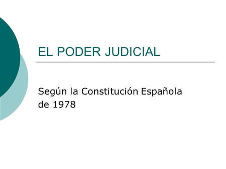 Según la Constitución Española de 1978
