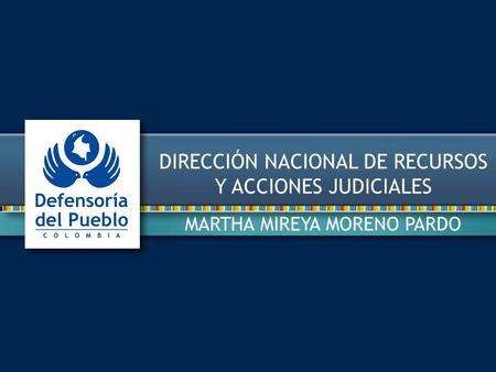 DIRECCIÓN NACIONAL DE RECURSOS Y ACCIONES JUDICIALES