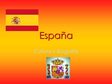 España Cultura y Biografía.