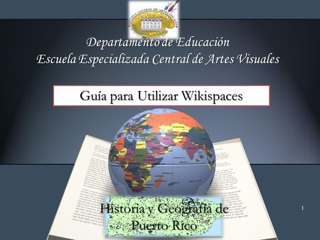 Guía para Utilizar Wikispaces