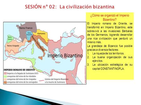 SESIÓN nº 02: La civilización bizantina