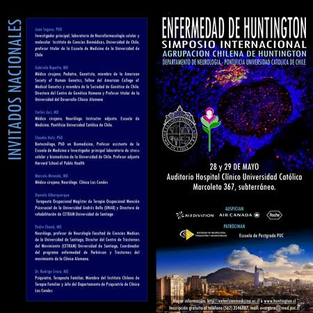 INVITADOS NACIONALES Juan Segura, PhD Investigador principal, laboratorio de Neurofarmacología celular y molecular Instituto de Ciencias Biomédicas, Universidad.