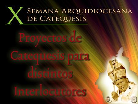 PROYECTO DE CATEQUESIS CON ADULTOS