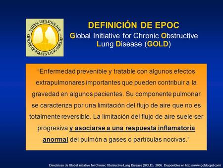 Global Initiative for Chronic Obstructive Lung Disease (GOLD)