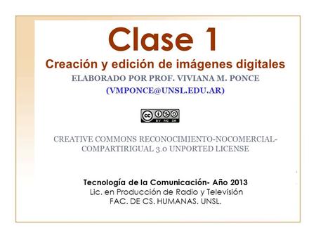 Clase 1 Creación y edición de imágenes digitales