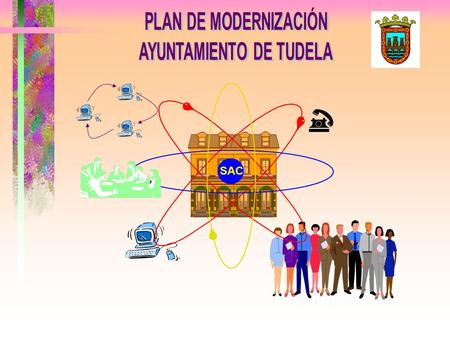 SAC Ayuntamiento de Tudela Dpto. de Administración Local INAP. Convenio de colaboración entre: