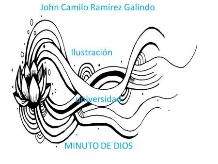John Camilo Ramírez Galindo Ilustración universidad MINUTO DE DIOS.