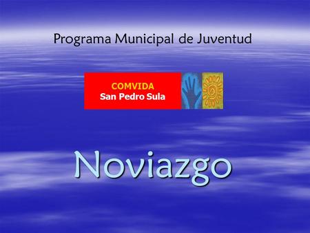 Programa Municipal de Juventud
