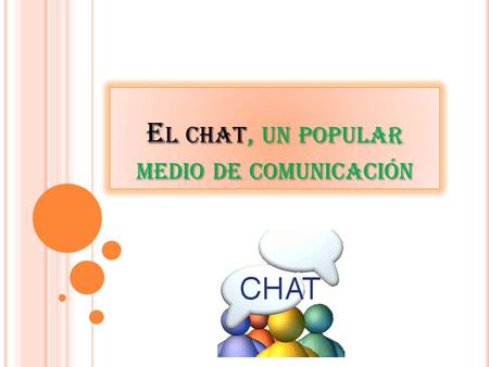 El chat, un popular medio de comunicación