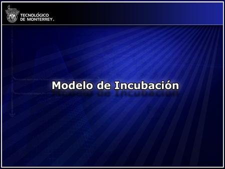 Modelo de Incubación Incubadora de Microempresas Tradicionales