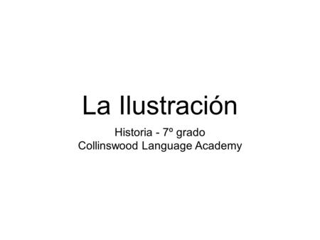 Collinswood Language Academy