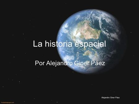 Por Alejandro Giner Páez