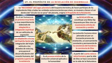 2º. EL PROPÓSITO DE LA REVELACIÓN DE SHAMBALLA