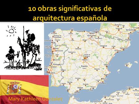  Spanish flag  Quijote image Mary Kathleen Gonzalez.