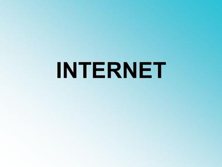 INTERNET. INTERNET -Etapas ETAPAS 3-Definición de Estándares (70 / 72) 5-Uso Comercial (90) 1-ORIGEN Años 64 4-Conexión a Europa (80) 6-Explosión de Internet.