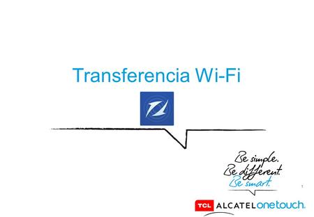 Transferencia Wi-Fi.