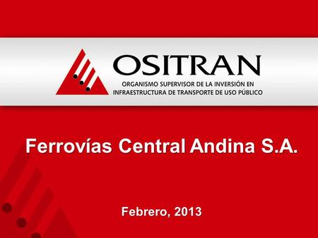 Ferrovías Central Andina S.A.