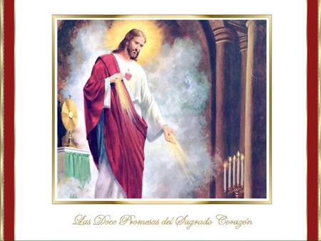 La difusión de la devoción al Sagrado Corazón de Jesús se debe a santa Margarita de Alacoque a quien Jesús se le apareció con estas palabras: Mira este.