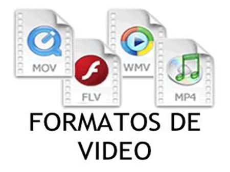 Los videos digitales se pueden guardar en archivos de distintos formatos. Cada uno se corresponde con una extensión específica del archivo que lo contiene.