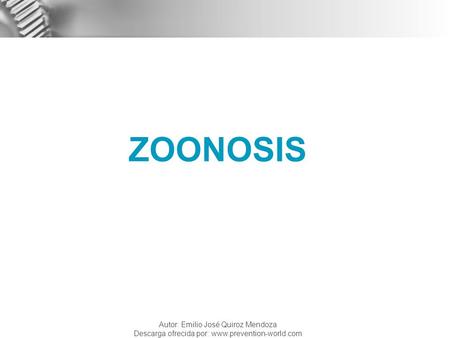 ZOONOSIS 1..