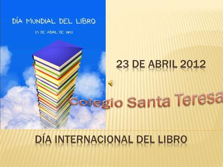día internacional del libro