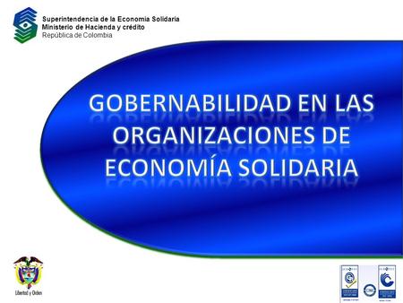 Superintendencia de la Economía Solidaria Ministerio de Hacienda y crédito República de Colombia.